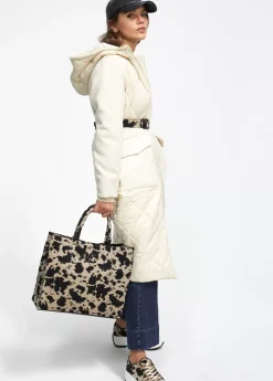 Shopper tejido animal