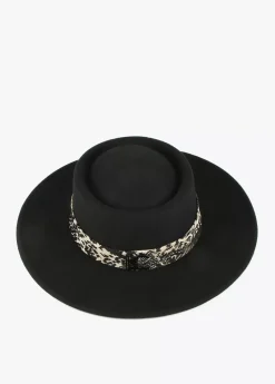 Sombrero cinta jacquard