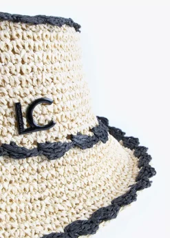 Sombrero efecto ráfia