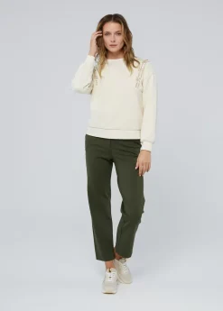 Sudadera con pedrería