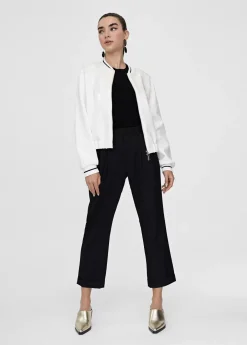 Sudadera cremallera con lentejuelas