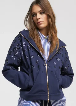 Sudadera detalle lentejuela