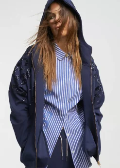 Sudadera detalle lentejuela