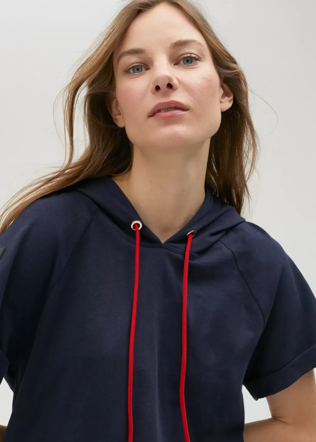 Sudadera manga corta de algodón 100% - Lola Casademunt