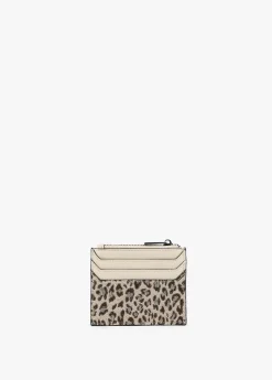 Tarjetero animal print zebra