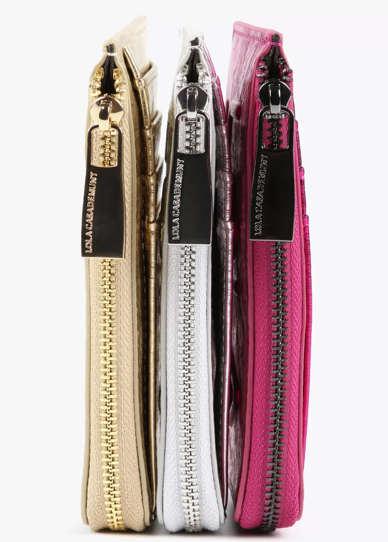 Tarjetero metalizado