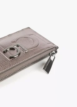 Tarjetero metalizado