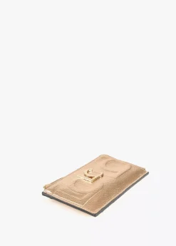 Tarjetero metalizado