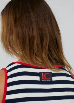 Top estampado de rayas edición limitada - Lola Casademunt