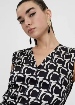 Top fluido monograma