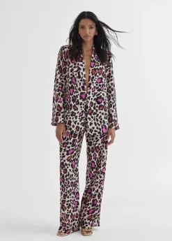 Top lencero estampado animal