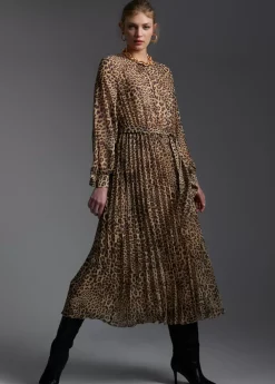 Vestido animal print