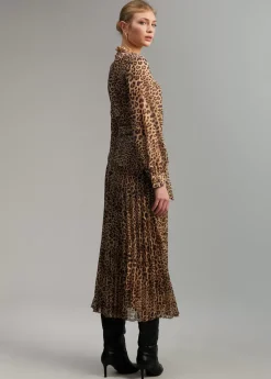 Vestido animal print