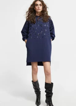 Vestido detalle lentejuelas