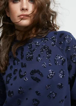 Vestido detalle lentejuelas