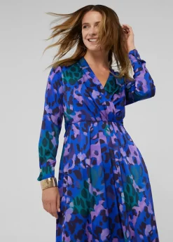 Vestido estampado animal print