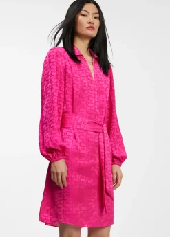 Vestido estampado logo