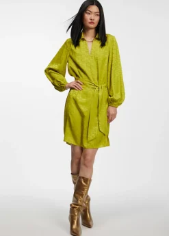 Vestido estampado logo