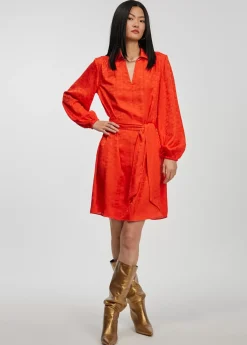 Vestido estampado logo