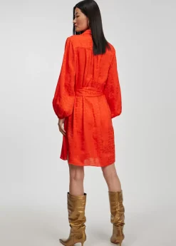 Vestido estampado logo