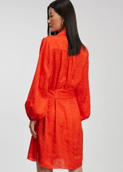 Vestido estampado logo