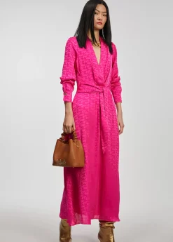 Vestido estampado logo