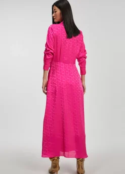 Vestido estampado logo