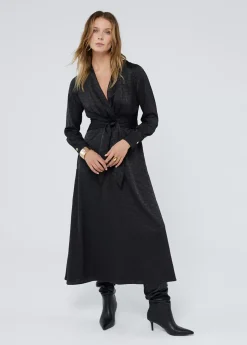 Vestido estampado logo