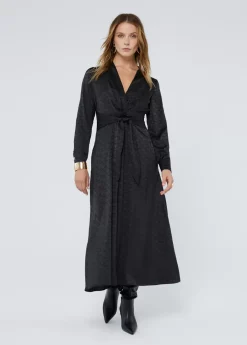 Vestido estampado logo