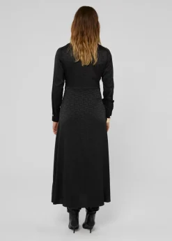 Vestido estampado logo