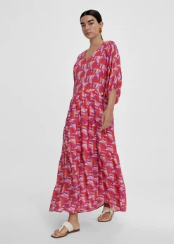 Vestido estampado multicolor