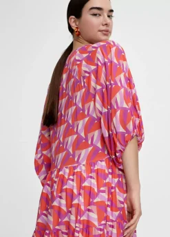 Vestido estampado multicolor