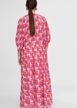 Vestido estampado multicolor