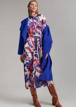 Vestido estampado paisley