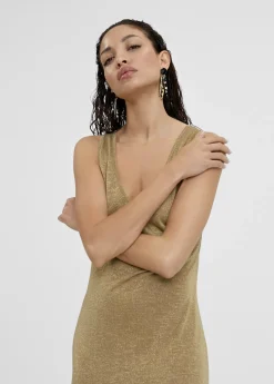 Vestido largo de punto