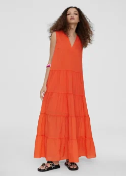 Vestido largo fluido