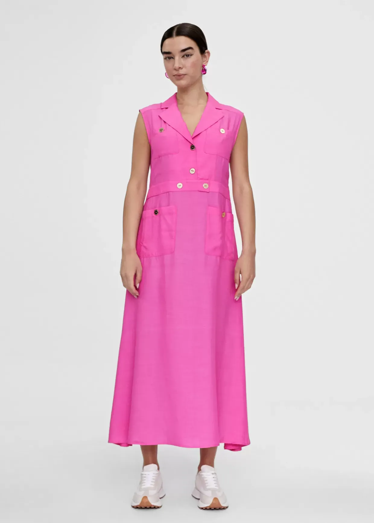 Vestido largo fluido