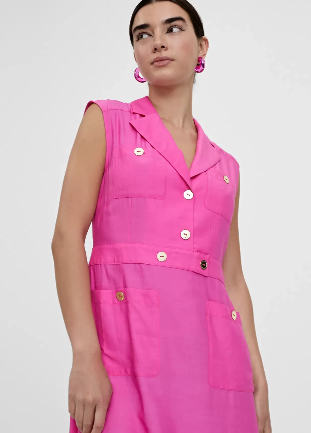 Vestido largo fluido