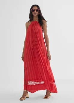 Vestido largo halter