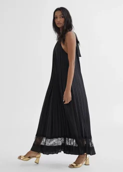 Vestido largo halter