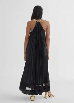 Vestido largo halter