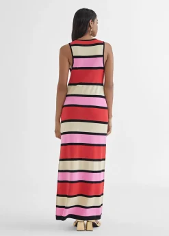 Vestido largo rayas