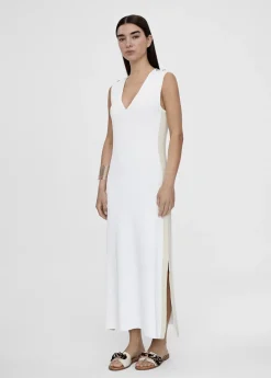 Vestido midi de punto