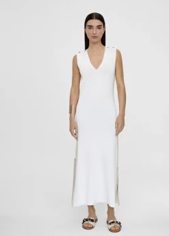 Vestido midi de punto