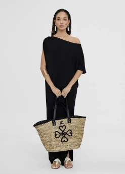 Vestido midi fruncido