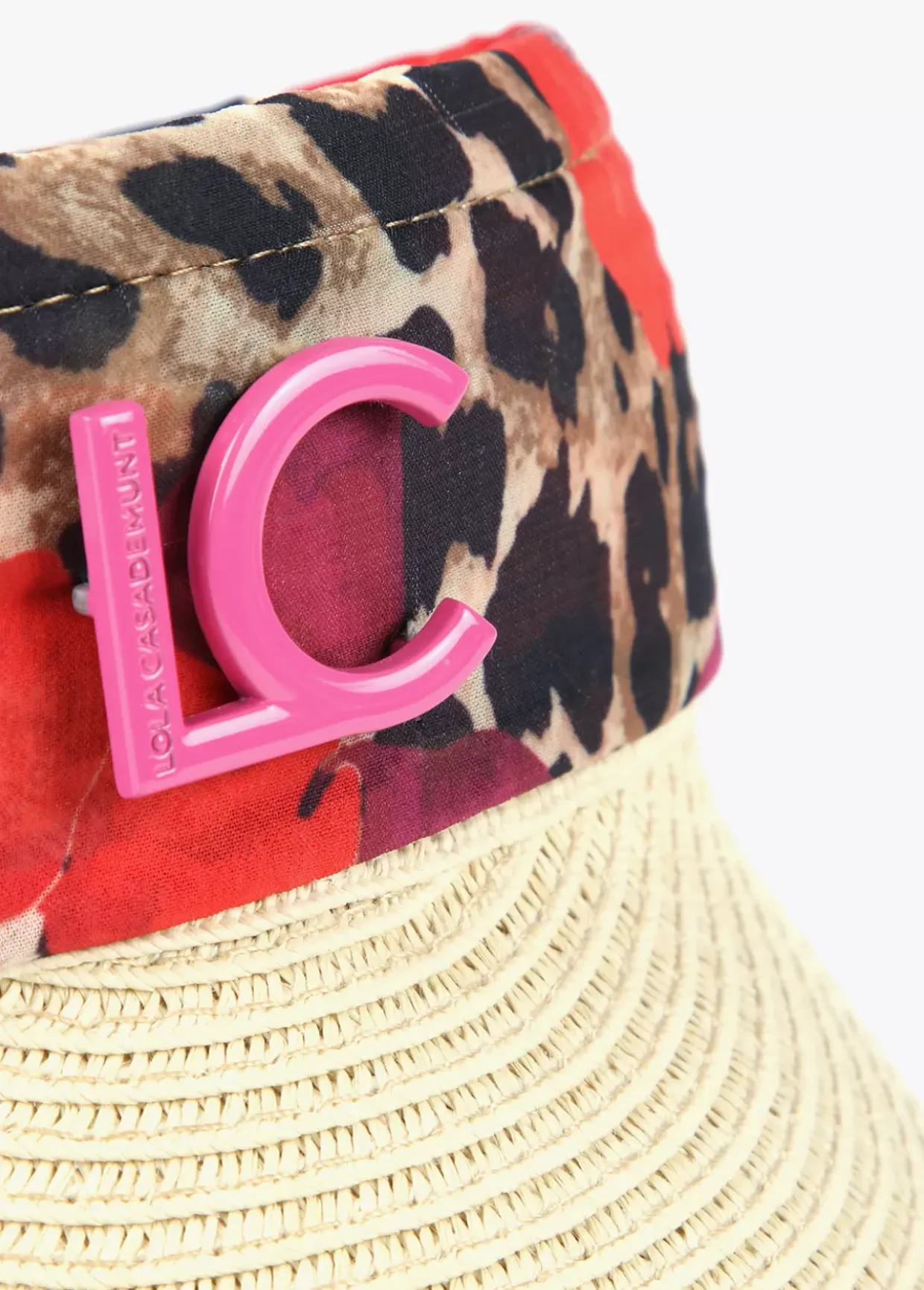 Visera efecto ráfia