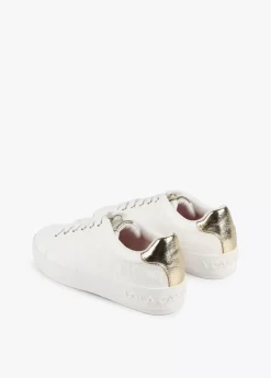 Zapatillas deportivas metalizadas