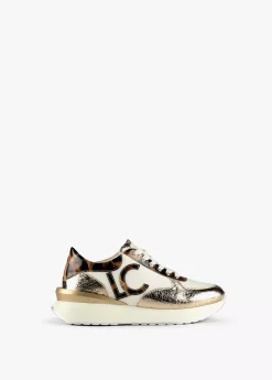 Zapatillas sneakers detalles animal print