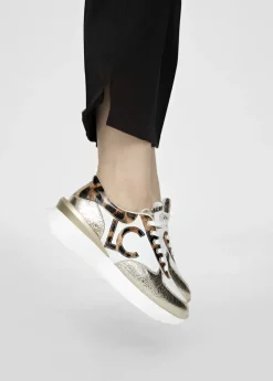 Zapatillas sneakers detalles animal print