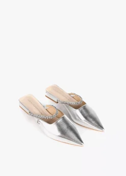 Zapato plano destalonado